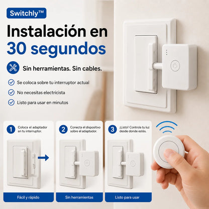 Switchly™ Controlador de Luz Inteligente