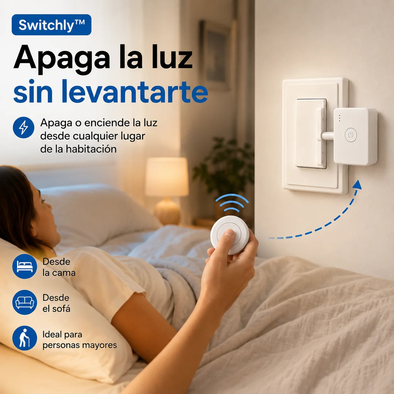 Switchly™ Controlador de Luz Inteligente